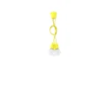 Lampa wisząca DIEGO 3 żółta zwis SL.0579 SOLLUX LIGHTING