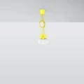 Lampa wisząca DIEGO 3 żółta zwis SL.0579 SOLLUX LIGHTING