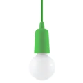 Lampa wisząca DIEGO 1 zielona zwis SL.0581 SOLLUX LIGHTING