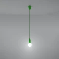 Lampa wisząca DIEGO 1 zielona zwis SL.0581 SOLLUX LIGHTING