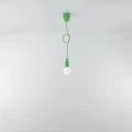 Lampa wisząca DIEGO 1 zielona zwis SL.0581 SOLLUX LIGHTING