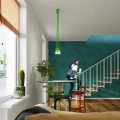 Lampa wisząca DIEGO 5 zielona zwis SL.0583 SOLLUX LIGHTING