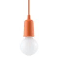 Lampa wisząca DIEGO 1 pomarańczowa zwis SL.0584 SOLLUX LIGHTING