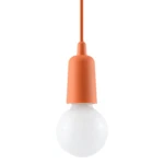Lampa wisząca DIEGO 1 pomarańczowa zwis SL.0584 SOLLUX LIGHTING