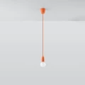Lampa wisząca DIEGO 1 pomarańczowa zwis SL.0584 SOLLUX LIGHTING