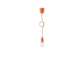 Lampa wisząca DIEGO 1 pomarańczowa zwis SL.0584 SOLLUX LIGHTING