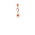 Lampa wisząca DIEGO 3 pomarańczowa zwis SL.0585 SOLLUX LIGHTING