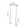 Lampa wisząca PABLO 2 biała zwis SL.0629 SOLLUX LIGHTING