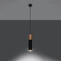 Lampa wisząca PABLO czarna zwis SL.0632 SOLLUX LIGHTING