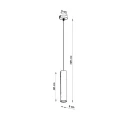 Lampa wisząca LINO 1 zwis SL.0636 SOLLUX LIGHTING