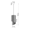 Lampa wisząca ALEXIA zwis SL.0640 SOLLUX LIGHTING