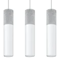 Lampa wisząca BORGIO 3L biała zwis SL.0649 SOLLUX LIGHTING