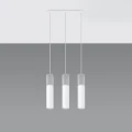 Lampa wisząca BORGIO 3L biała zwis SL.0649 SOLLUX LIGHTING