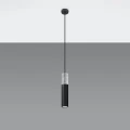 Lampa wisząca BORGIO 1 czarna zwis SL.0650 SOLLUX LIGHTING