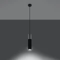 Lampa wisząca BORGIO 1 czarna zwis SL.0650 SOLLUX LIGHTING
