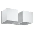 Lampa ścienna QUAD 2 biała kinkiet SL.0656 SOLLUX LIGHTING