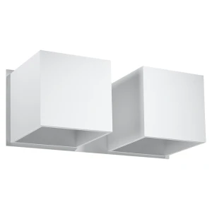 Lampa ścienna QUAD 2 biała kinkiet SL.0656 SOLLUX LIGHTING