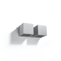 Lampa ścienna QUAD 2 szara kinkiet SL.0658 SOLLUX LIGHTING