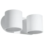 Lampa ścienna ORBIS 2 biała kinkiet SL.0659 SOLLUX LIGHTING