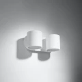 Lampa ścienna ORBIS 2 biała kinkiet SL.0659 SOLLUX LIGHTING