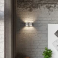 Lampa ścienna ORBIS 2 szara kinkiet SL.0661 SOLLUX LIGHTING