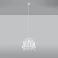 Lampa wisząca GATE biała zwis SL.0662 SOLLUX LIGHTING
