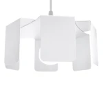 Lampa wisząca TULIP biała zwis SL.0666 SOLLUX LIGHTING