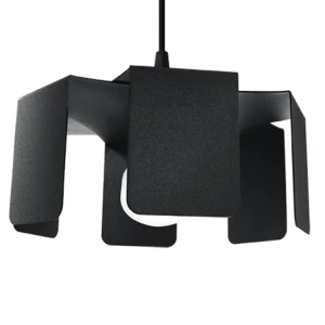 Lampa wisząca TULIP czarna zwis SL.0667 SOLLUX LIGHTING