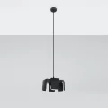 Lampa wisząca TULIP czarna zwis SL.0667 SOLLUX LIGHTING