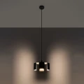 Lampa wisząca TULIP czarna zwis SL.0667 SOLLUX LIGHTING
