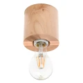 Lampa sufitowa SALGADO naturalne drewno plafon SL.0672 SOLLUX LIGHTING
