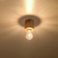 Lampa sufitowa SALGADO naturalne drewno plafon SL.0672 SOLLUX LIGHTING