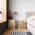 Lampa ścienna ARIZ naturalne drewno kinkiet SL.0676 SOLLUX LIGHTING