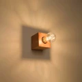 Lampa ścienna ARIZ naturalne drewno kinkiet SL.0676 SOLLUX LIGHTING