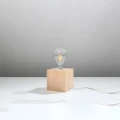 Lampa biurkowa ARIZ naturalne drewno lampka biurkowa SL.0677 SOLLUX LIGHTING