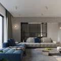 Lampa sufitowa SALGADO beton plafon SL.0678 SOLLUX LIGHTING