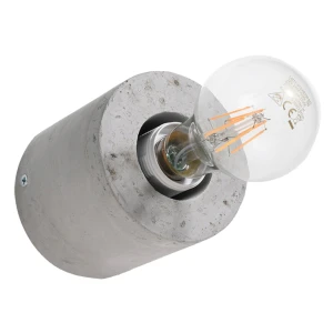 Lampa ścienna SALGADO beton kinkiet SL.0679 SOLLUX LIGHTING