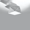 Lampa sufitowa HEXA 25 cekin plafon SL.0688 SOLLUX LIGHTING