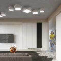 Lampa sufitowa HEXA 35 biała plafon SL.0689 SOLLUX LIGHTING