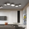 Lampa sufitowa HEXA 35 cekin plafon SL.0691 SOLLUX LIGHTING