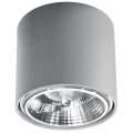 Lampa sufitowa TIUBE szara plafon SL.0696 SOLLUX LIGHTING