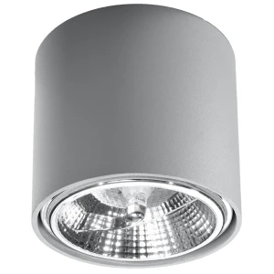 Lampa sufitowa TIUBE szara plafon SL.0696 SOLLUX LIGHTING