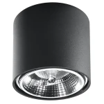 Lampa sufitowa TIUBE czarna plafon SL.0697 SOLLUX LIGHTING