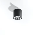 Lampa sufitowa TIUBE czarna plafon SL.0697 SOLLUX LIGHTING