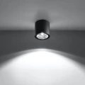 Lampa sufitowa TIUBE czarna plafon SL.0697 SOLLUX LIGHTING