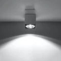 Lampa sufitowa BLAKE szara plafon SL.0699 SOLLUX LIGHTING