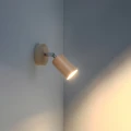 Lampa ścienna BERG naturalne drewno kinkiet SL.0701 SOLLUX LIGHTING