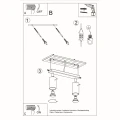 Lampa sufitowa BERG 2 naturalne drewno plafon SL.0702 SOLLUX LIGHTING