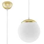 Lampa wisząca UGO 20 złota zwis SL.0715 SOLLUX LIGHTING