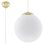 Lampa wisząca UGO 30 złota zwis SL.0716 SOLLUX LIGHTING